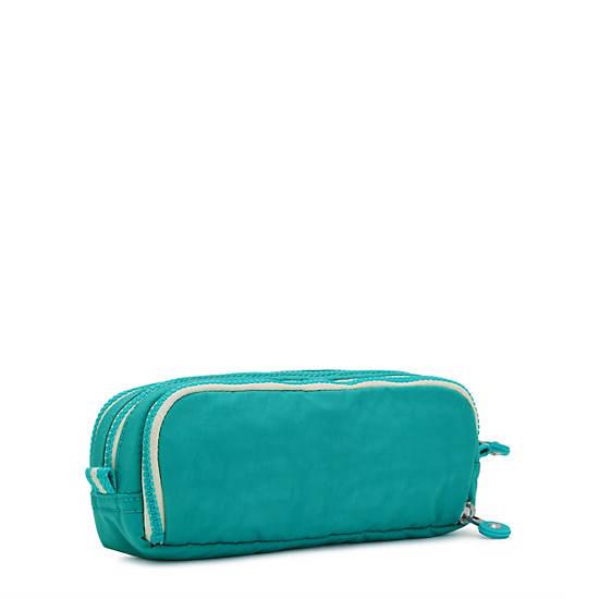 Kipling Gitroy Pencil Case Bags Turquoise Sea | CA 1624SG